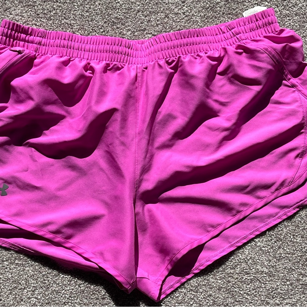 Under Armour Women's Vibrant Pink Athletic Shorts